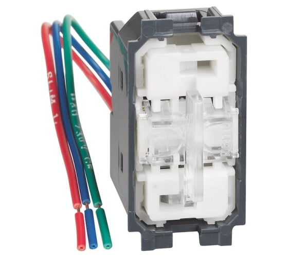 Изображение товара Выключатель индикации Bticino LIVING NOW "Уборка/Не беспокоить" 1 модуль. K4027H