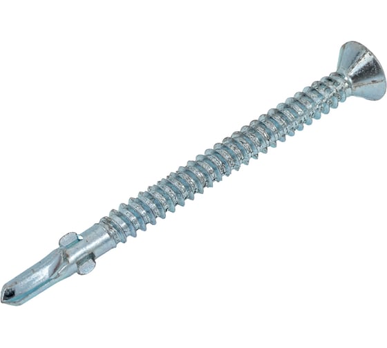 Изображение товара Саморез дерево-металл HIMTEX тип Flugel Torx 25, со сверлом 5,5*70 200 шт. FLUG5570