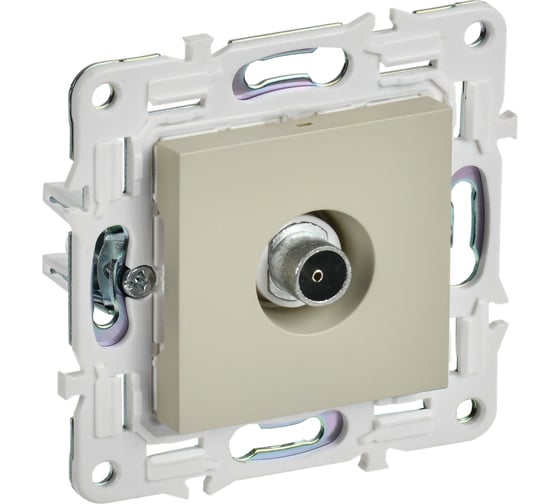 Изображение товара Розетка TV оконечная IEK SKANDY SK-A12B бежевый SK-A10-O-K10