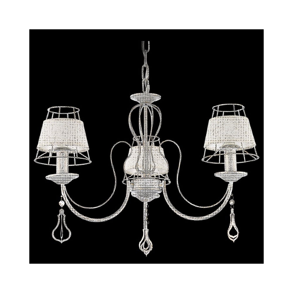 Изображение товара Подвесная люстра ILLUMICO IL2353-3PA-26 WT GD современный дизайн 3 лампы