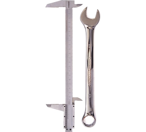 Изображение товара Ключ гаечный комбинированный Rossvik 23 мм W0123