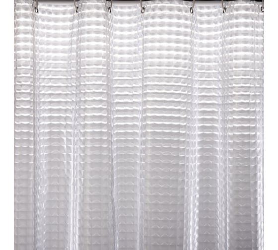 Изображение товара Занавеска для ванной Рыжий кот EVA 3D эффект Калейдоскоп SC-EV-05 108747