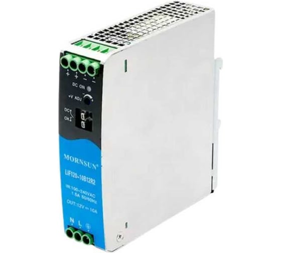 Изображение товара Преобразователь на DIN рейку MORNSUN AC/DC LIF120-10B12R2 3977926