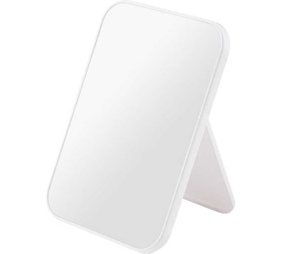 Изображение товара Зеркало косметическое настольное Рыжий кот 14x20 см, белый 108713