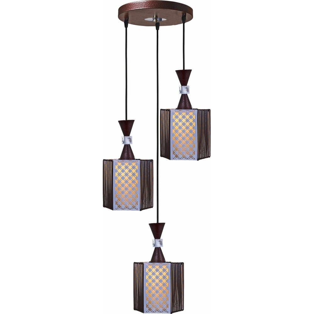 Изображение товара Подвесной светильник ReLuce 03023-0.4-03 ZH с 3 лампами E27, диаметр 35 см