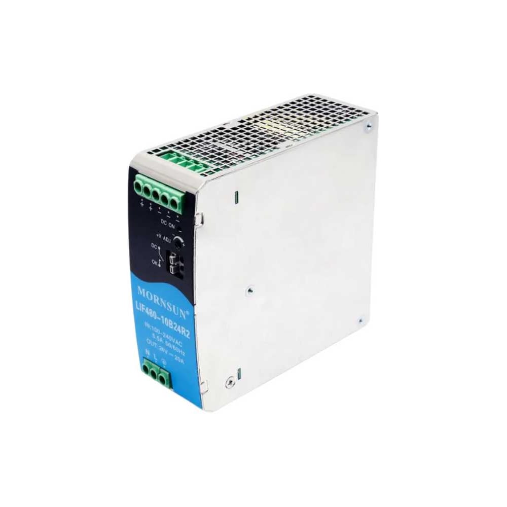 Изображение товара Преобразователь MORNSUN LIF480-10B24R2 на DIN рейку