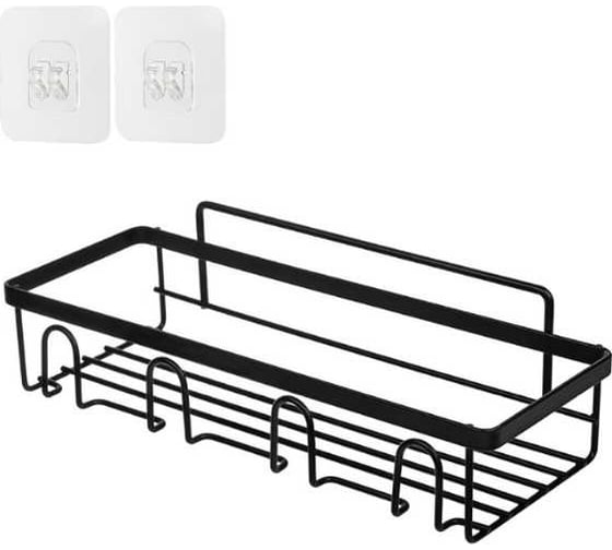 Изображение товара Полка для ванной Рыжий кот Scaffali 1 ярусная, 26,5x10x7,5 см (полимерное покрытие) 109115