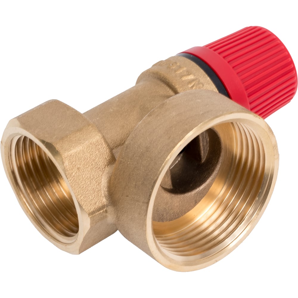 Изображение товара Клапан предохранительный ROMMER 3 бар латунный для отопления