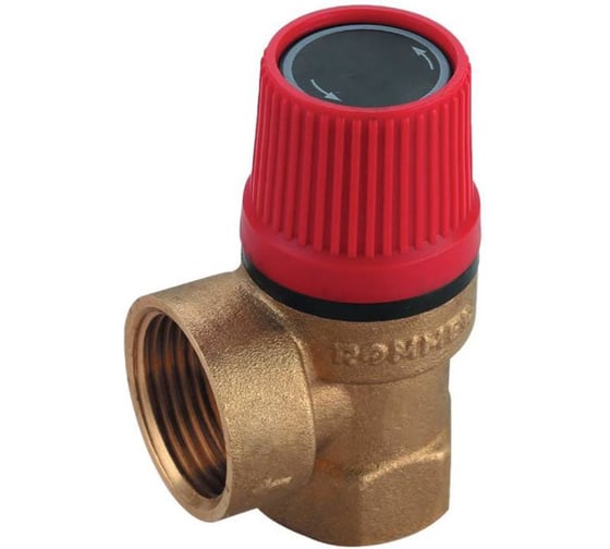 Изображение товара Клапан предохранительный для отопления ROMMER 3 бар, 3/4x1 дюйма RVS-0001-003020 RG0092LPJR4NP1