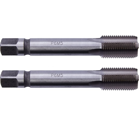 Изображение товара Трубный метчик SDW TOOLS м/р G5/8 Р6М5 компл. 2шт. ГОСТ 3266-81 tt20058