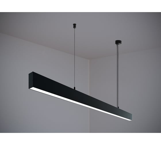 Изображение товара Светильник светодиодный подвесной P37 MODALINE (3м, 66Вт, 4000К, черный) MLP37300B24