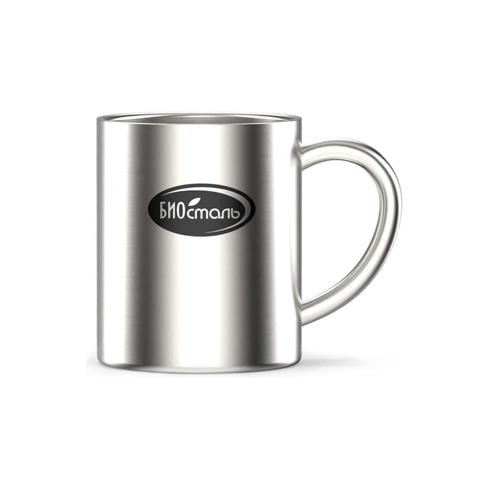 Изображение товара Термокружка Biostal 0.3 л из нержавеющей стали NM-300C с фиксированной ручкой