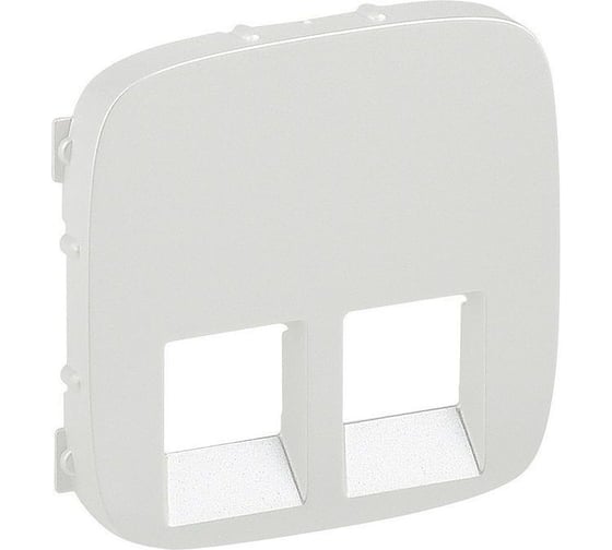 Изображение товара Лицевая панель для двойных телефонных/информационных розеток Legrand Valena ALLURE жемчуг 755429