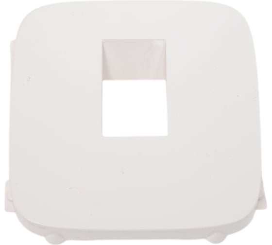 Изображение товара Лицевая панель для одиночной аудиорозетки с пружинными зажимами Legrand Valena ALLURE белая 755365