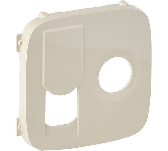 Изображение товара Лицевая панель розетки TV/RJ45 Legrand Valena ALLURE слоновая кость 754836