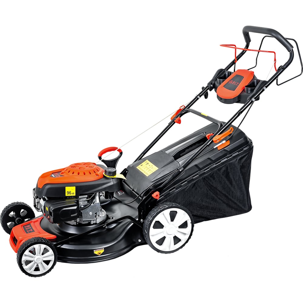 Изображение товара P. I. T. PLM51-C2 - бензиновая газонокосилка 140 см3, 60 л, 50 см, 8 высот, задний привод