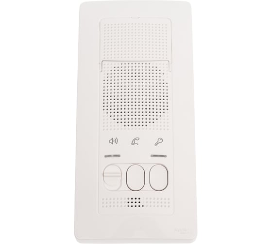 Изображение товара Переговорное устройство домофон Systeme Electric (Schneider Electric) BLANCA настен.монтаж, 4,5В, белый BLNDA000011