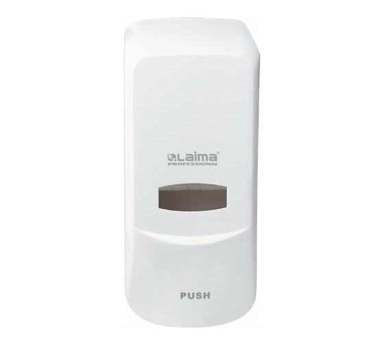 Изображение товара Диспенсер для жидкого мыла-пены  ЛАЙМАPROFESSIONAL наливной, 1 л, белый, ABS-пластик 606681