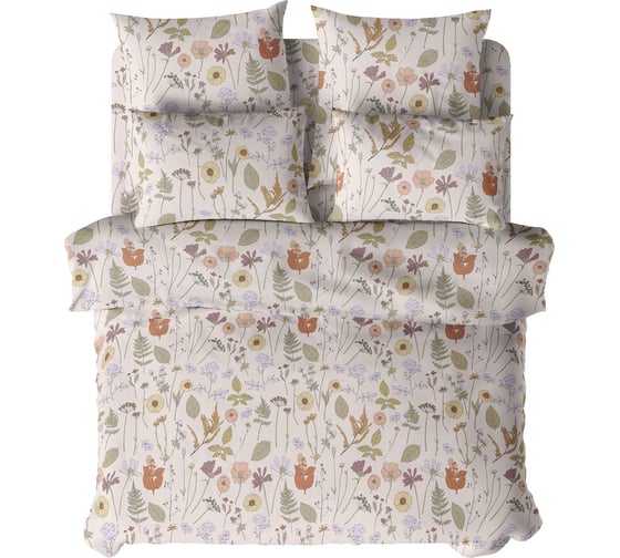 Изображение товара Комплект постельного белья Волшебная Ночь 1.5-спальный, Фантазия, 105 гр/м2, с наволочками 50/70 926320