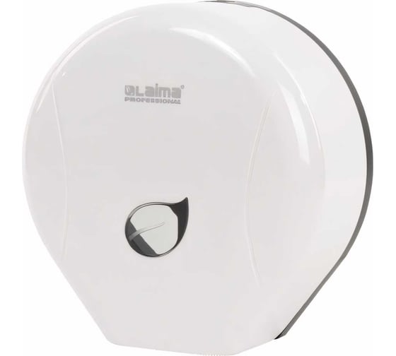 Изображение товара Диспенсер для туалетной бумаги ЛАЙМА PROFESSIONAL ECO Система T2 малый, белый, ABS-пластик 606545