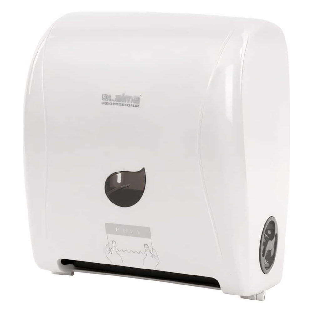 Изображение товара Диспенсер для полотенец в рулонах ЛАЙМА PROFESSIONAL ECO Н1 белый