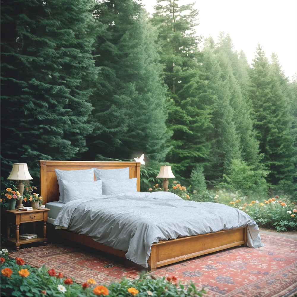 Изображение товара Комплект постельного белья Волшебная Ночь перкаль Евро PIXEL с наволочками 70х70