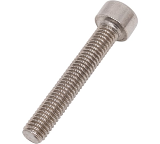 Изображение товара Болт с внутренним шестигранником ВИРТУОЗ 5х30 мм DIN 912, нержавеющая сталь А2, 4 шт. 58540