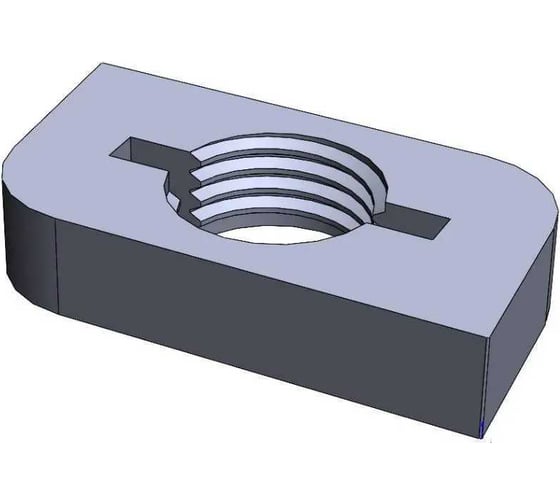 Изображение товара Гайка канальная CABLIDERTRAYS для С-профиля 30x20 и 30x30, ГКС30-М8, 50 шт. ГКС30-М8 50