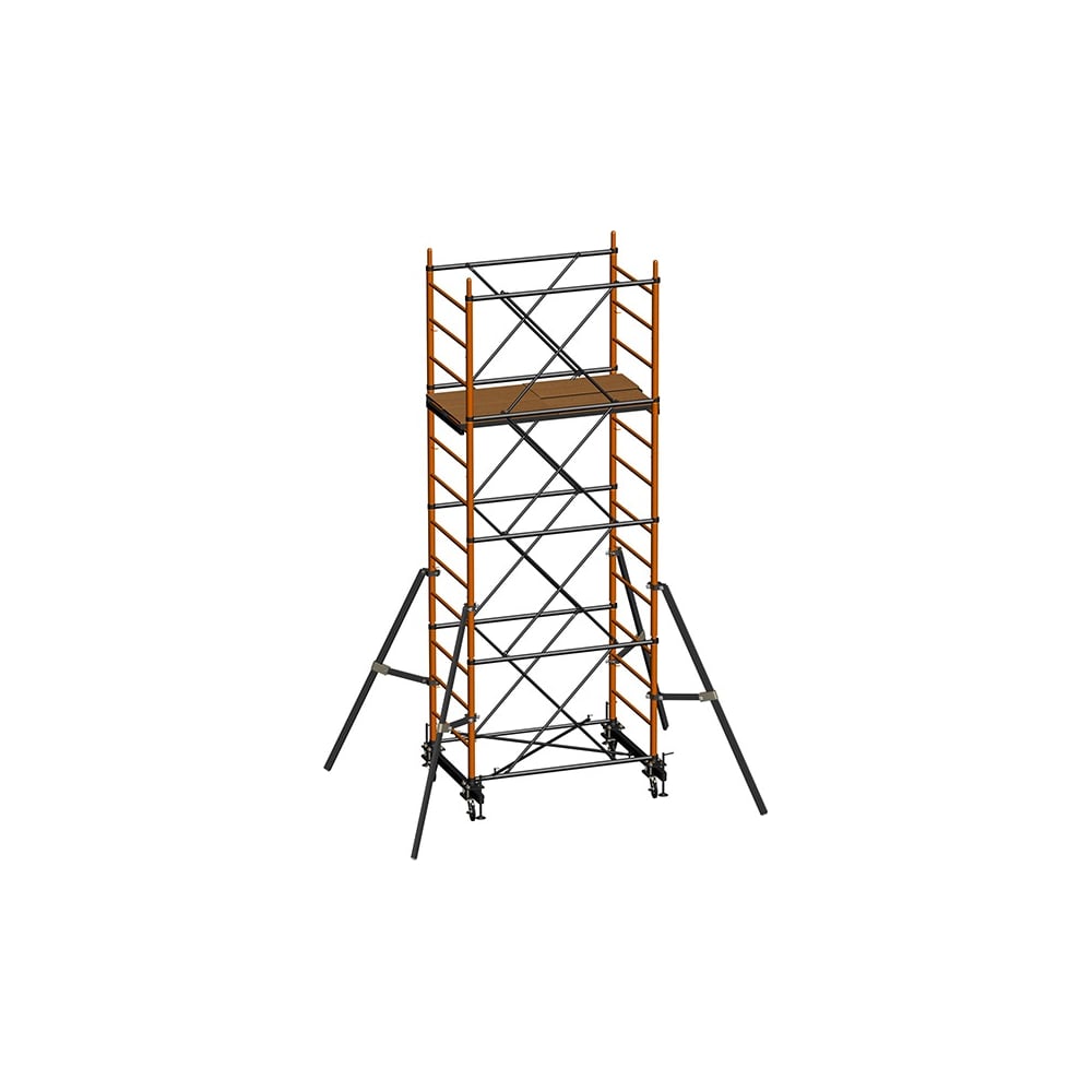 Изображение товара Вышка-тура РИНСТРОЙ РИН Radian 2.0x0.9 м высотой 5 м с колесами и площадкой