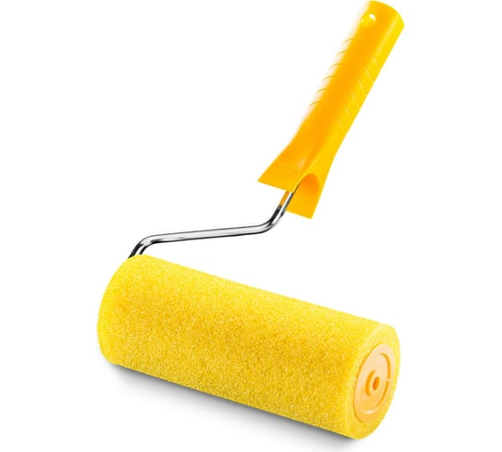 Изображение товара Структурный валик HARDY мелкая зернистость, длина 18 см, D70 мм, с ручкой Standart 0130-778018