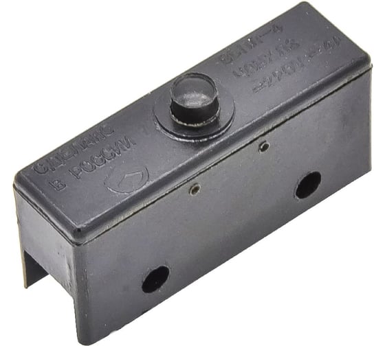 Изображение товара Микровыключатель Электротехник ВБПЛ4-40 УХЛ3, полумгновенный, без комплекта, IP40, ET013187