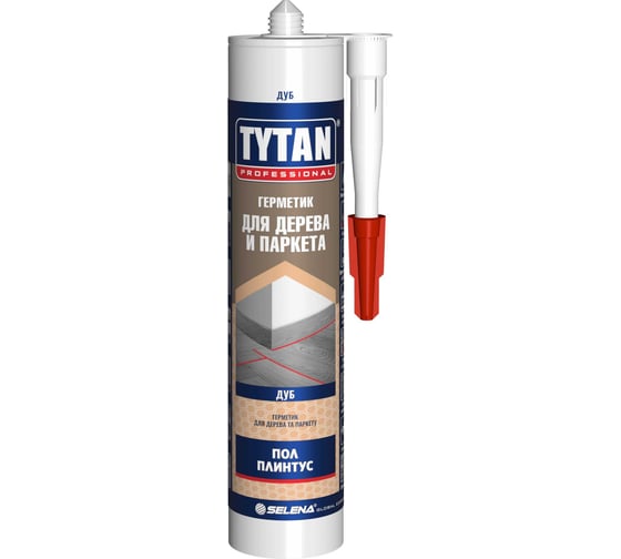 Изображение товара Герметик акриловый для дерева и паркета TYTAN PROFESSIONAL дуб, 280 мл 271108