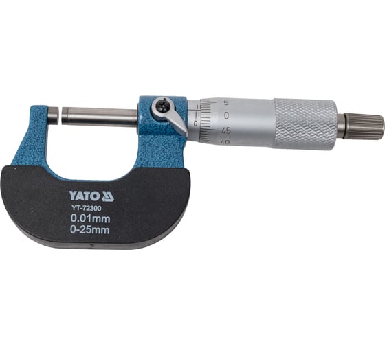 Изображение товара Микрометр YATO 0-25мм YT-72300