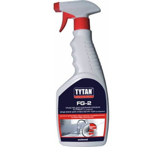 Изображение товара Антисептик-спрей против грибка и плесени TYTAN PROFESSIONAL fg-2 (с хлором) 500 мл 271102