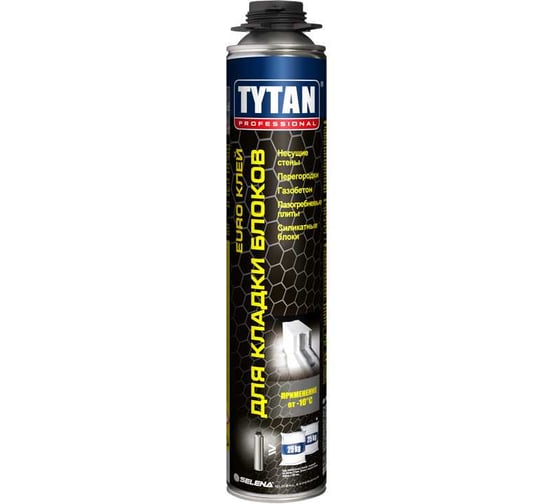 Изображение товара Клей для кладки блоков TYTAN PROFESSIONAL профи euro 870 мл 274657