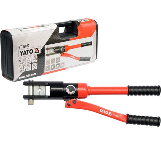 Изображение товара Ручной пресс с цилиндром YATO 10-120мм YT-22860
