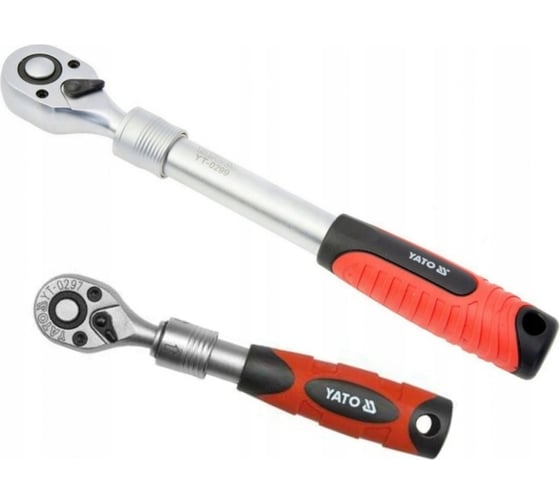 Изображение товара Трещотка YATO телескопическая 1/4" YT-0297 37130297 092 1