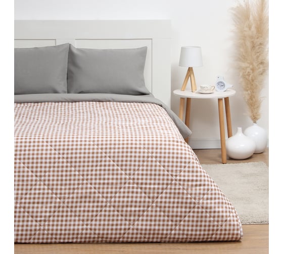 Изображение товара Покрывало LoveLife 1.5 спальное, Cell 150*210±5 см, новосатин, 100% п/э 10290711