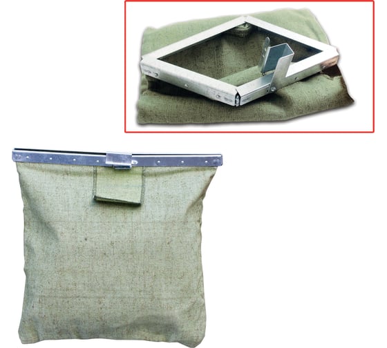 Изображение товара Инкассаторская сумка ОФИСМАГ 400х400 мм, брезент 600790