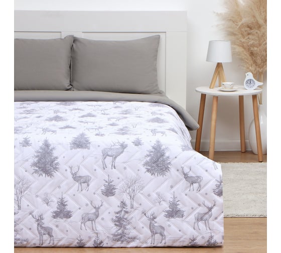 Изображение товара Покрывало LoveLife евро макси, "Зимняя сказка" 240*210±5 см, микрофайбер, 100% п/э 9629503