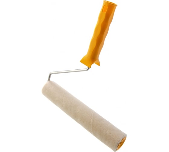 Изображение товара Валик Сибртех Лаки, 250 мм, ворс 5 мм, D - 36 мм, D ручки - 6 мм, велюр 80243