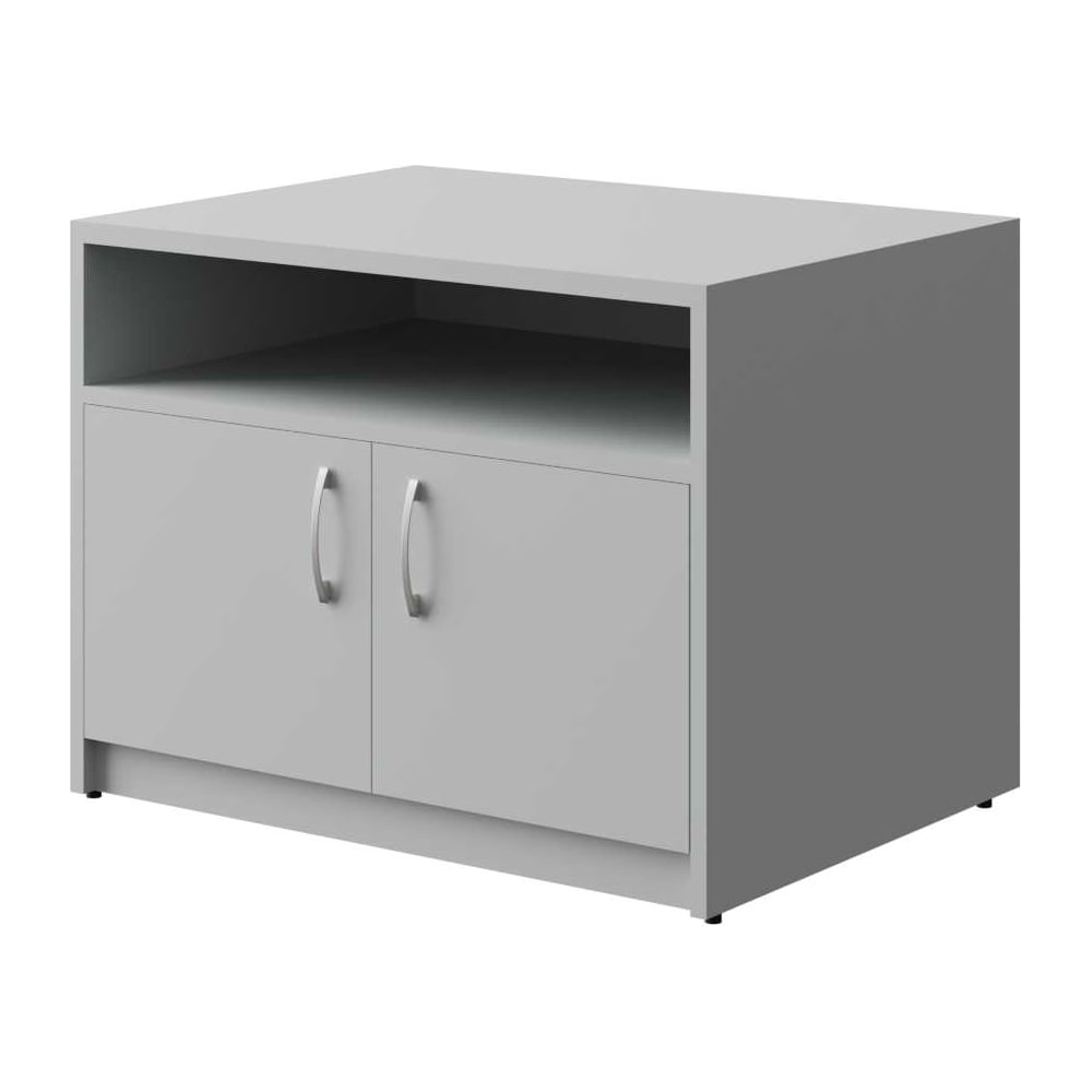 Изображение товара Тумба для оргтехники Альянс мебель ALTERNATIVA 800x600x600 мм АТ-10 Серый камень