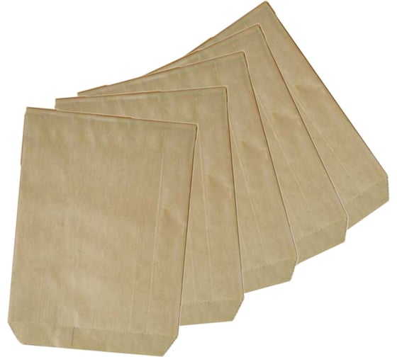 Изображение товара Пакеты для монет ОФИСМАГ 100 шт., 175 х 110 мм, бумажные 601919