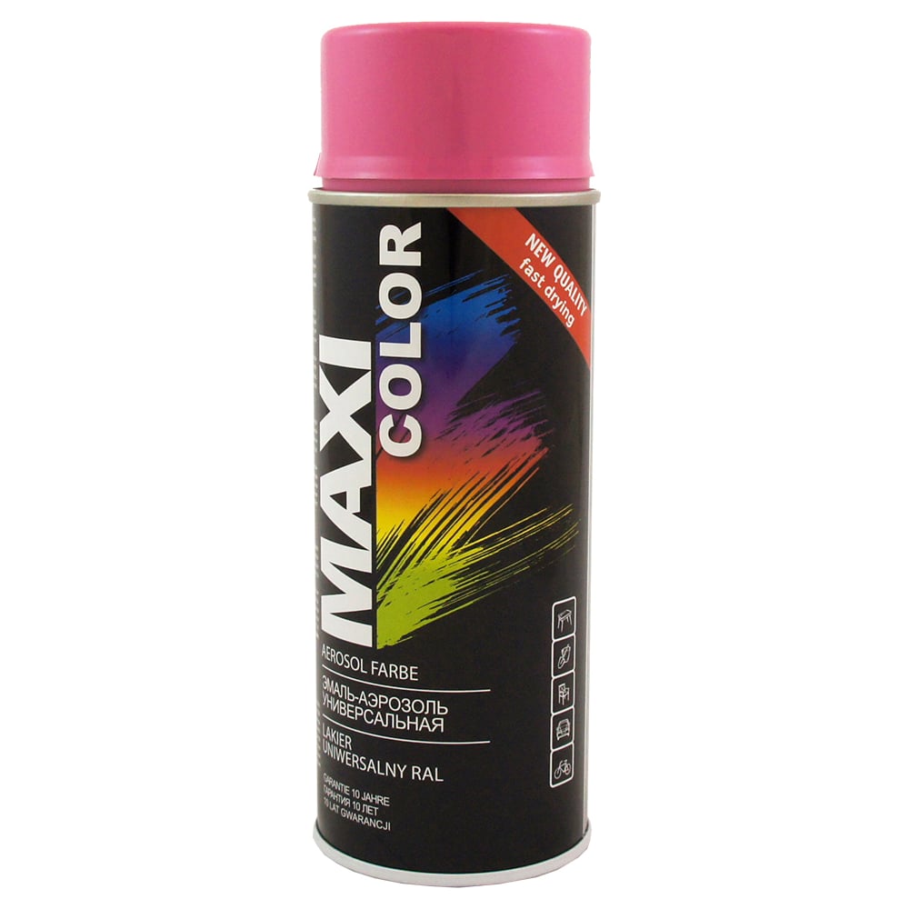 Эмаль-аэрозоль Maxi Color эмаль для ванн и керамики vixen аэрозоль 520 мл vx 55002