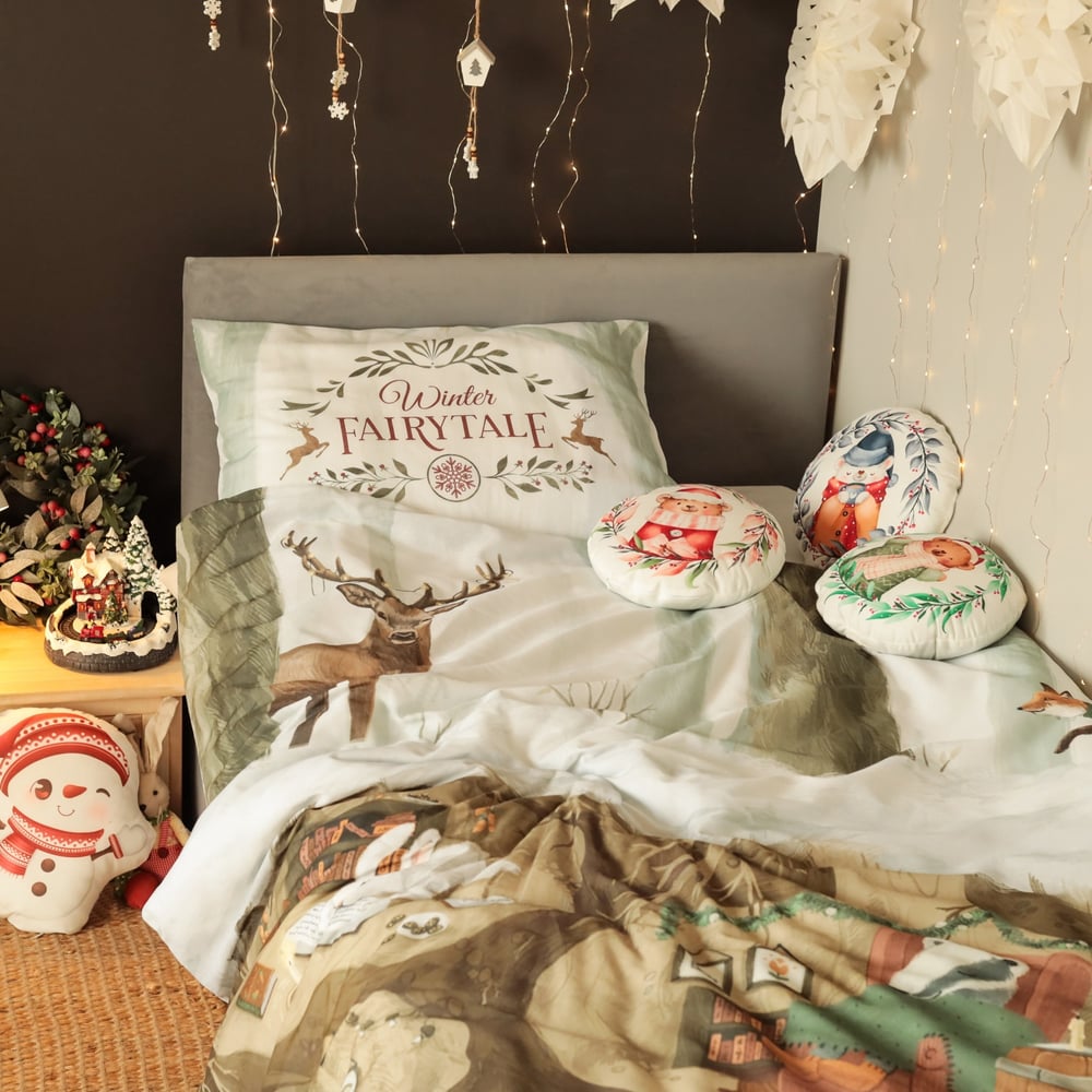 Изображение товара Комплект постельного белья Этель 1.5 спальный Зимой в берлоге