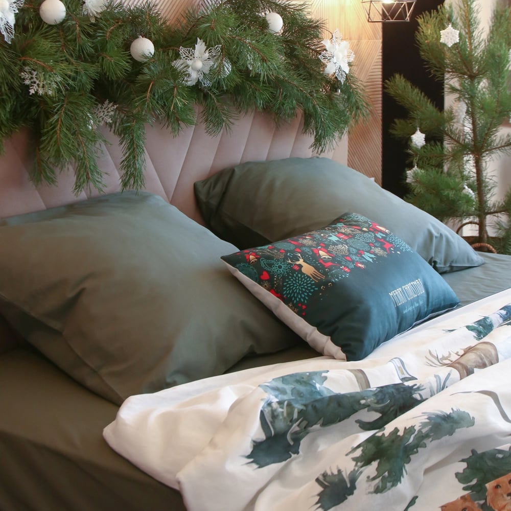 Изображение товара Комплект постельного белья Этель Winter village 2 спальных 175x215 см