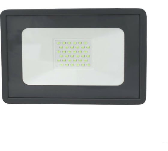 Изображение товара Светодиодный прожектор Фарлайт СДО 20Вт IP65 зеленый свет серый корпус