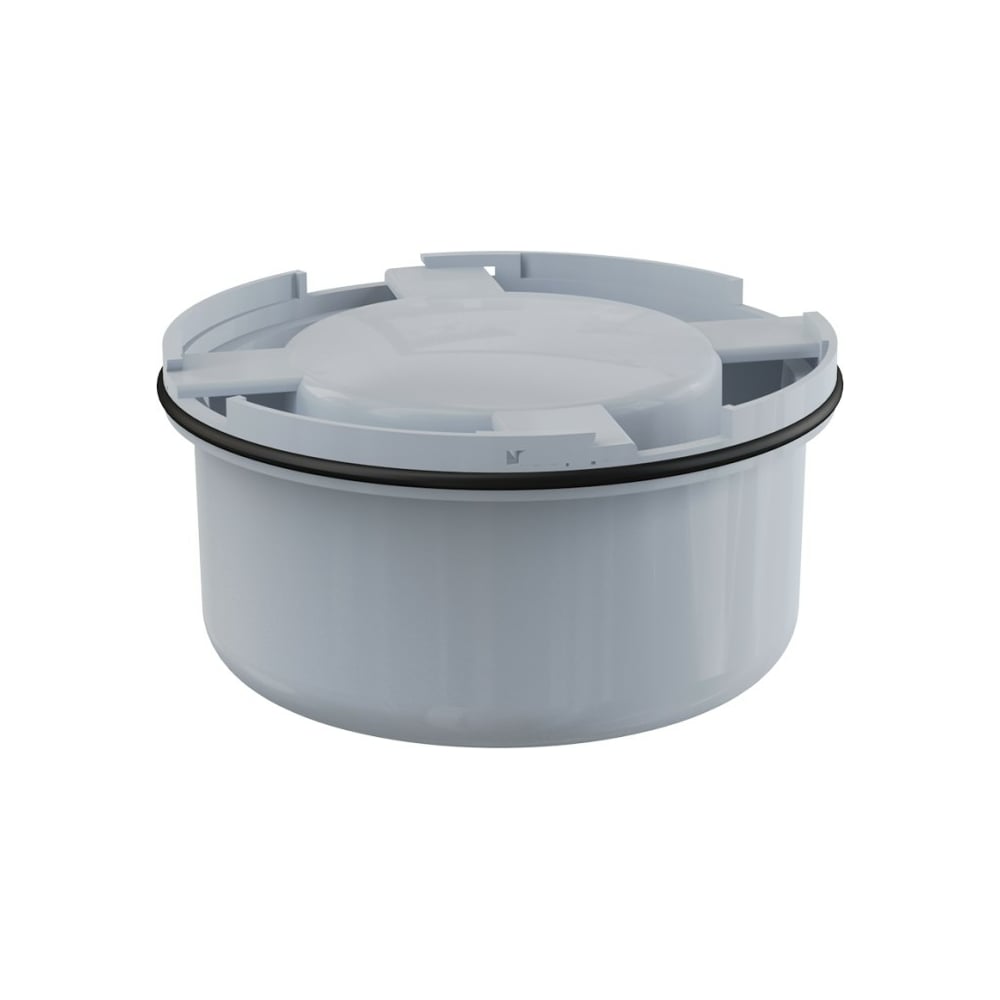 Изображение товара Гидрозатвор для трапов Alca Plast APV26, APV26C, APV0050 из пластика серого цвета