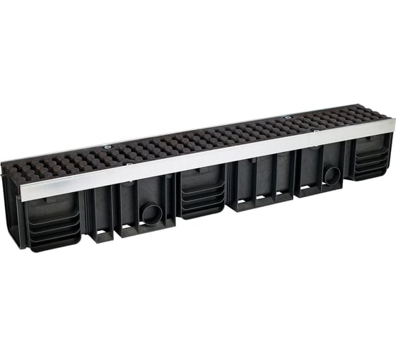 Изображение товара Лоток водоотводный пластиковый AQUADRENAG ЛВП PROTECT DN100 H160 Е600 комплект 10152150