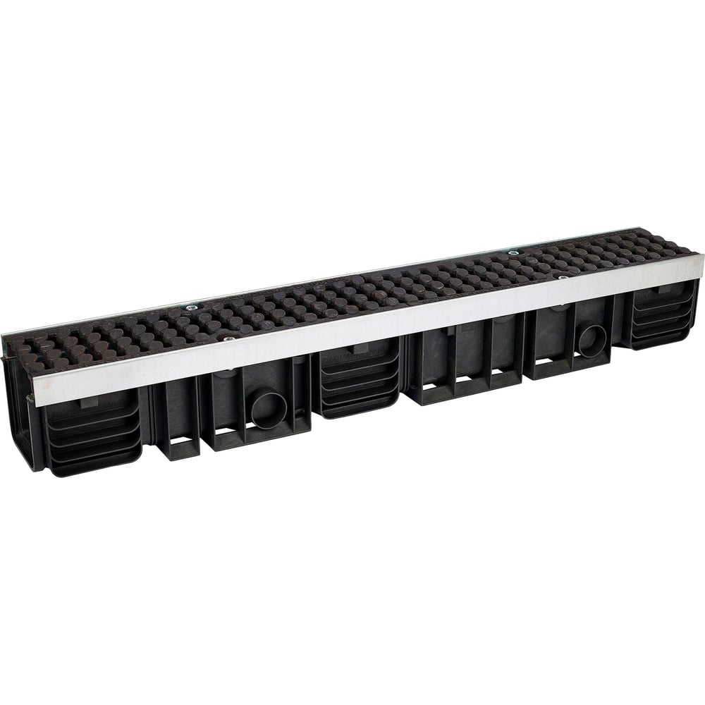 Изображение товара Водоотводный пластиковый лоток AQUADRENAG ЛВП PROTECT DN100 H145 Е600 1000 мм